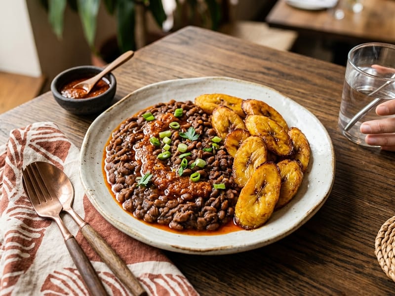 Beans & Plantain