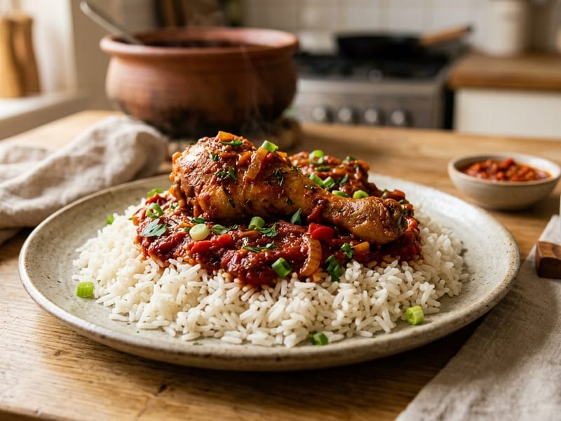 Rice & Chicken Stew