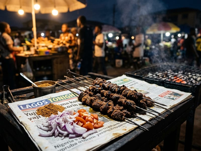 Suya Skewers