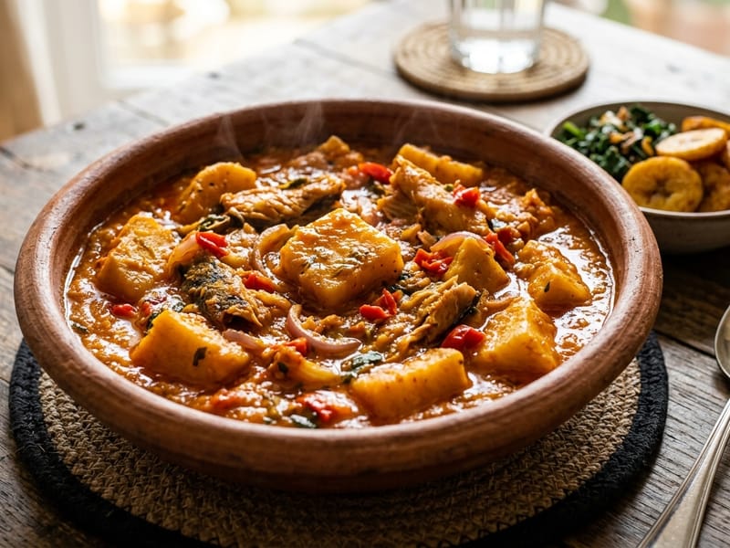 Yam Porridge (Asaro)